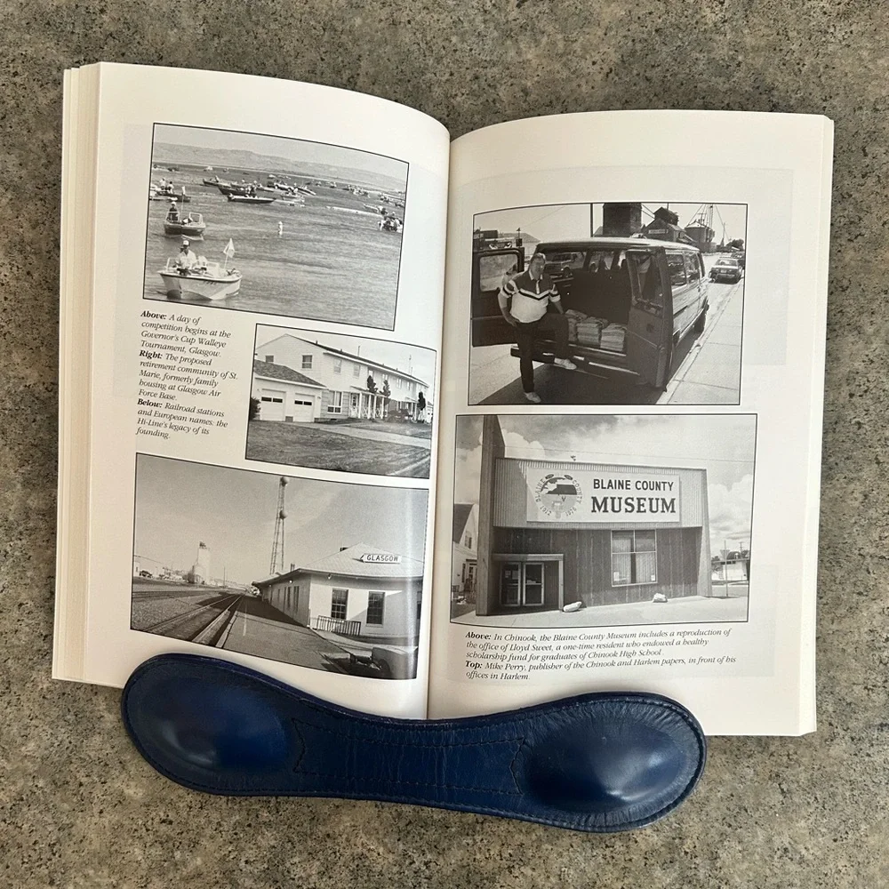 📕The Hi-Line: Profiles of a Montana Land, [Vichorek], Vintage Western Decor Book